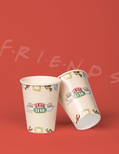 Pahare de carton 8 Friends™ de 210 ml