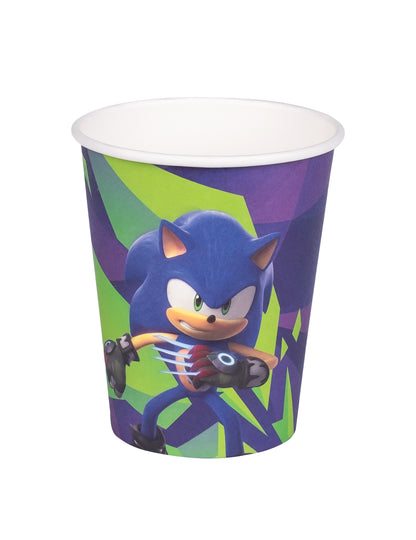 Gobelets Sonic Prime pour enfant bleus et violets avec illustration de Sonic