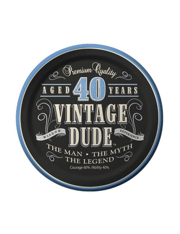 8 plăci de carton de naștere de epocă mici 40 de ani 18 cm