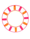 8 farfurioare mici din carton Pink Limonade 18 cm