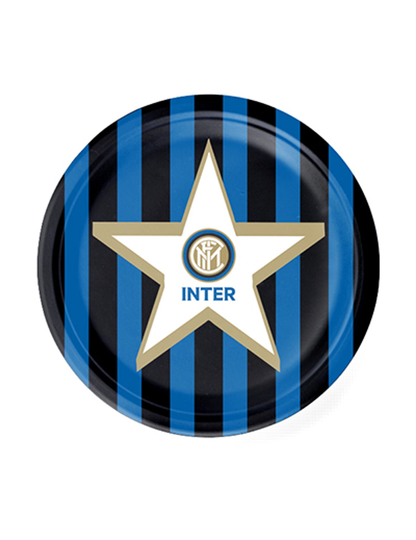 8 Farfurii mici de hârtie Inter™ 18 cm