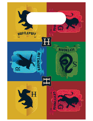 8 pliculețe de plastic High Potter Hogwarts 16 x 23,5 cm