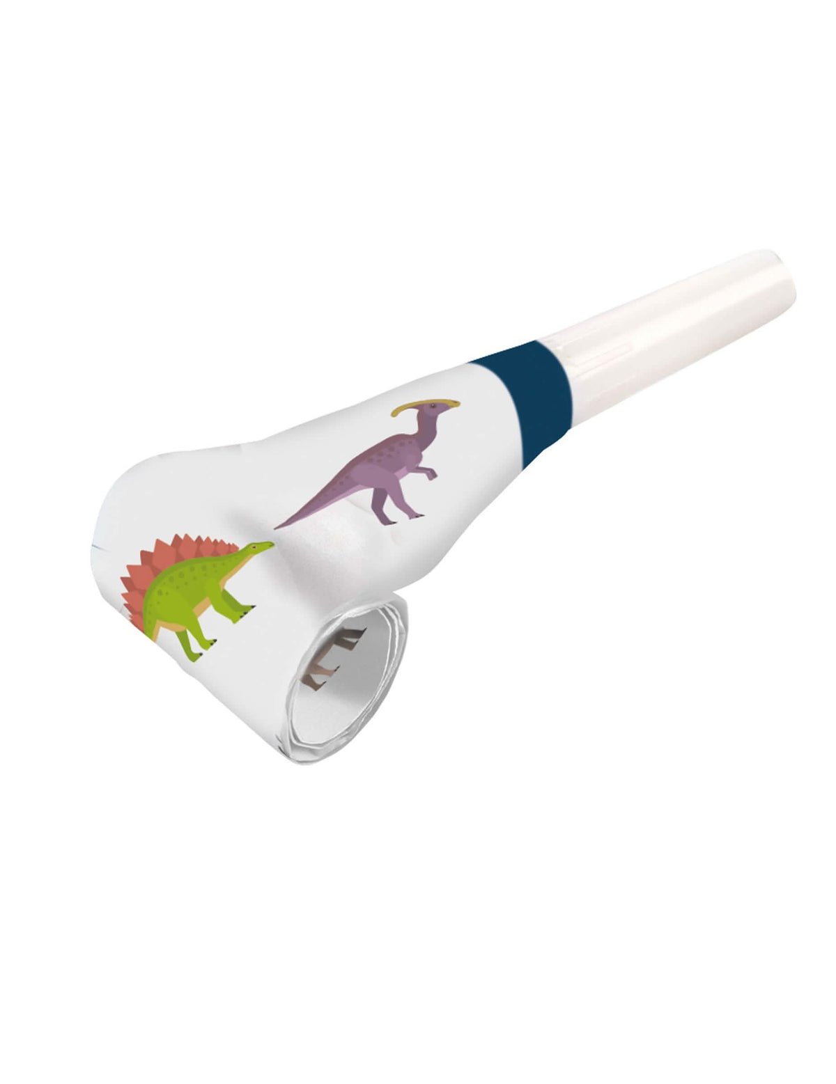 Fără griji cu dinozauri mari pentru aniversare albă cu motive multicolore