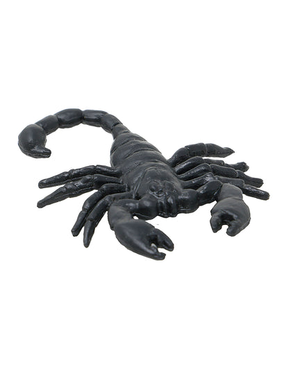 8 Scorpioni Negri 6 cm