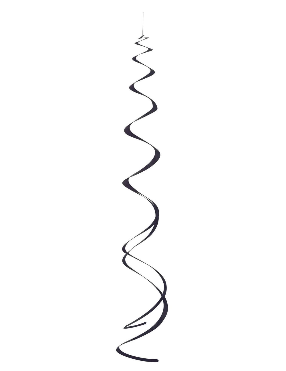 Decorațiuni spirale negre pentru petrecere