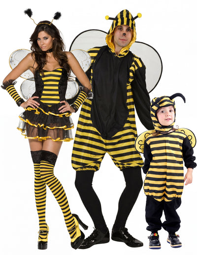 Costum de familie albină