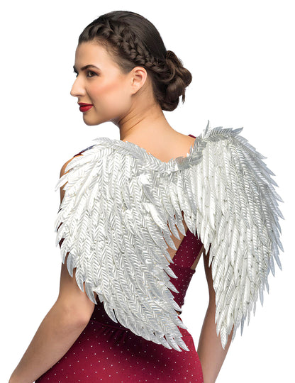 Ailes d'anges Argentées glamour adulte