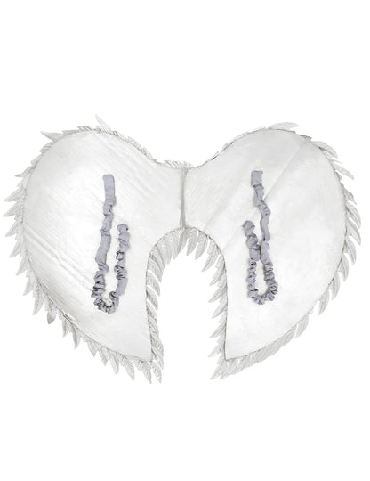 Ailes d'anges Argentées glamour adulte