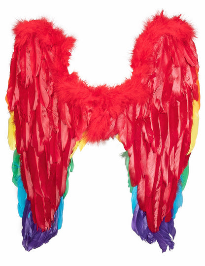 Aripi multicolore 50 x 50 cm adult