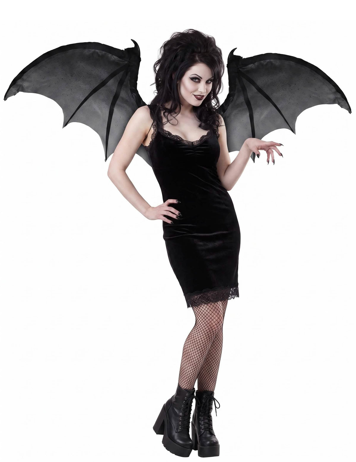 Aripi pliabile de bâtă demonie 122cm