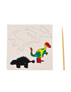 Album de colorat magic dinozaur