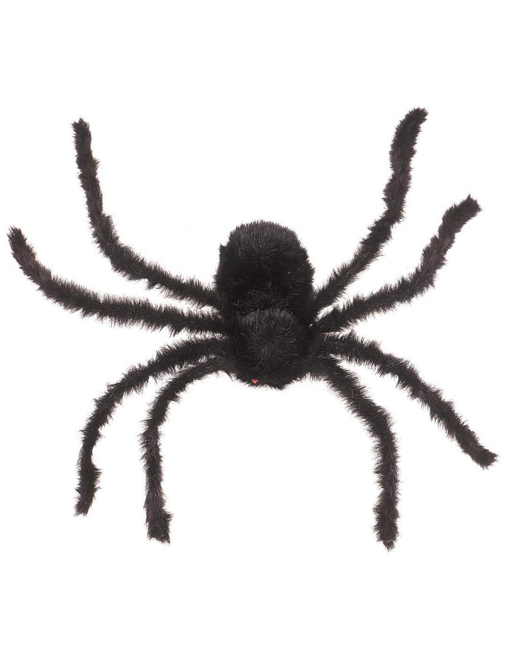 Păianjen uriaș modelabil halloween pentru decor negru, păros
