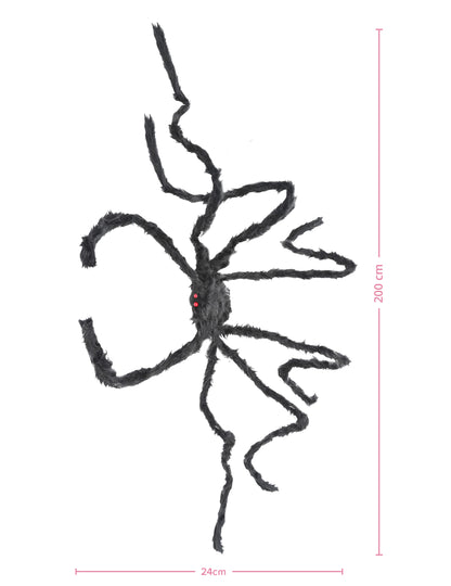 Păianjen Giant păianjen negru 2 m x 24 cm
