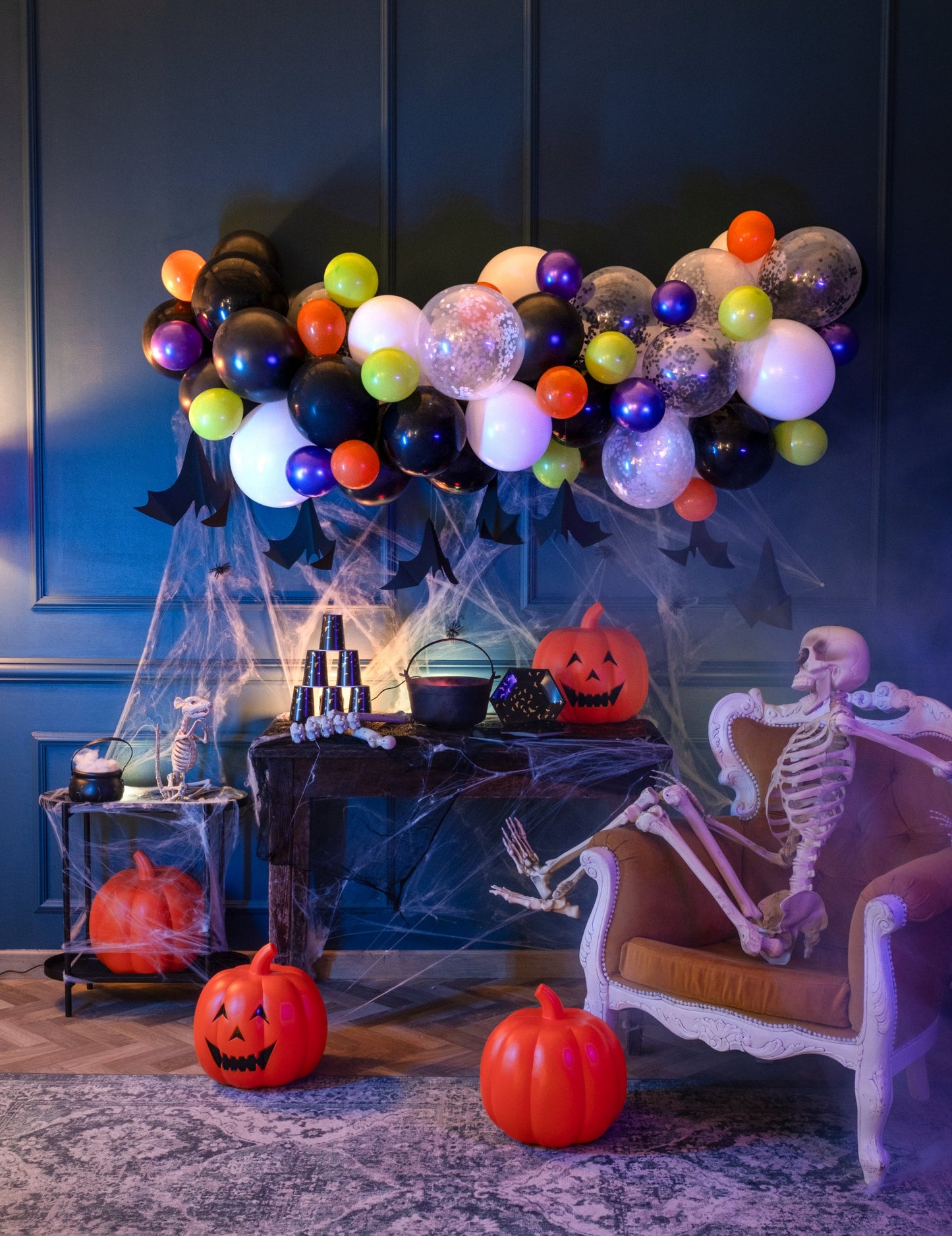 Arca de 70 de baloane de 4m de Halloween