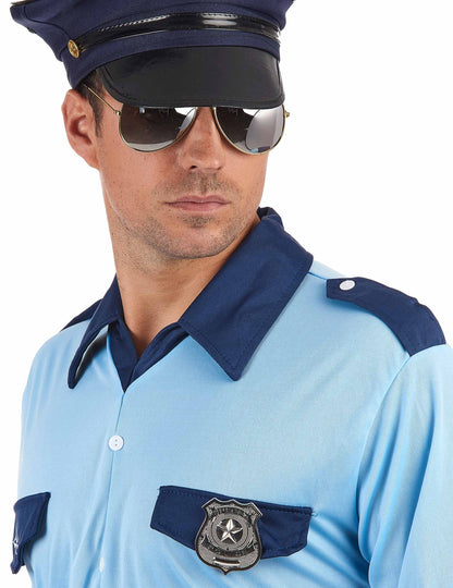 Insigna pentru poliție din metal pentru adulți