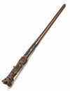 Baguette luxe Harry Potter marron imitation bois sculpté