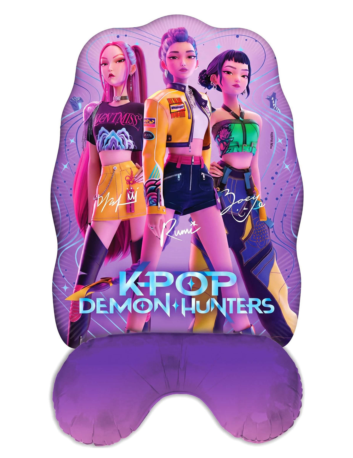 Ballon aluminium K-pop Demon Hunters™ 112 cm