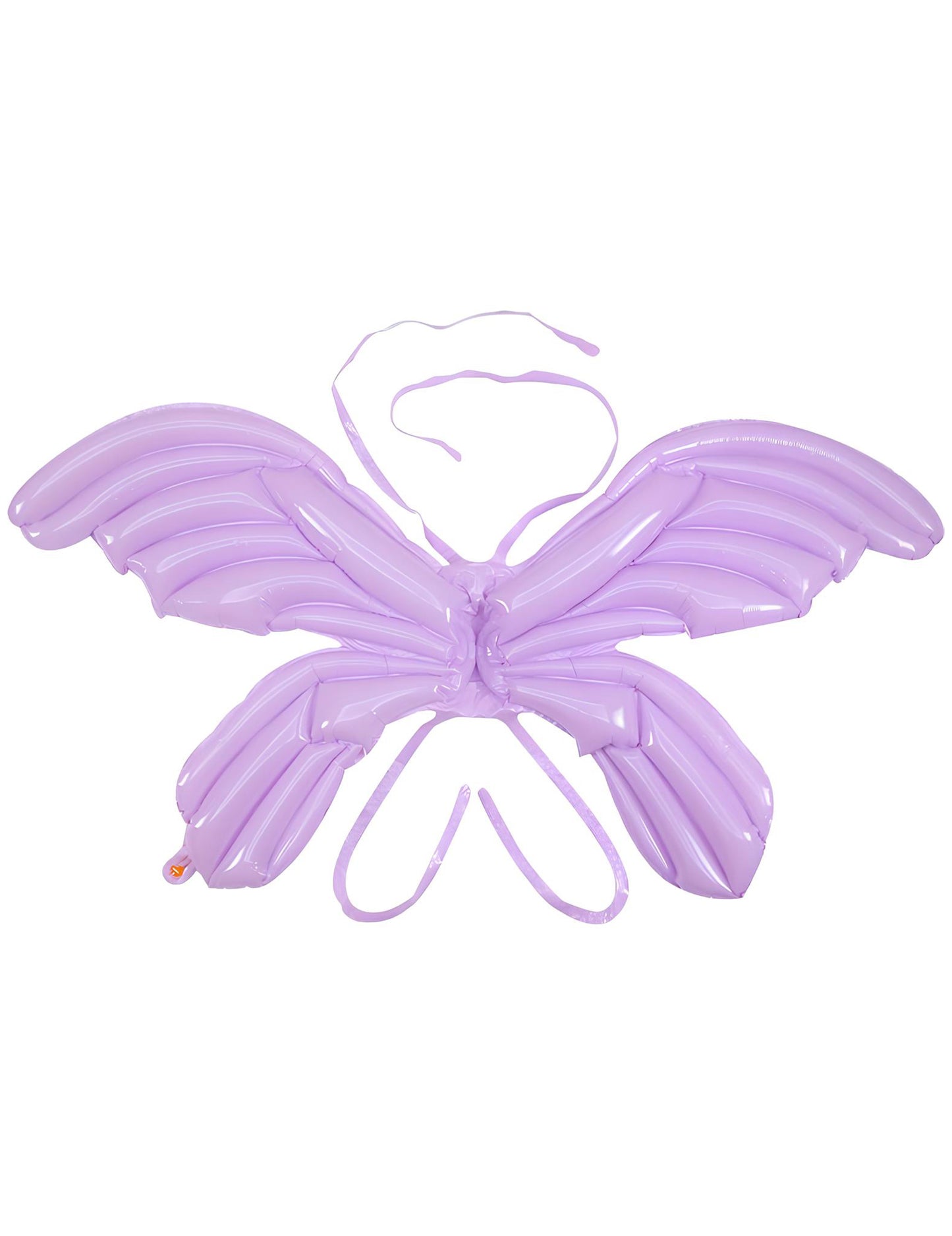 Balon folie gigant liliac cu aripi de zână 122 x 89 cm