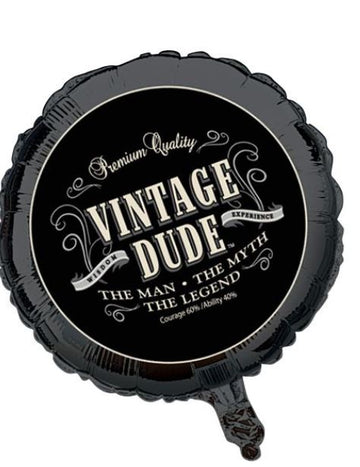 Balloon de aniversare de aniversare vintage 46 cm