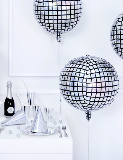 Ball Disco Ballon Disco 40 cm din aluminiu