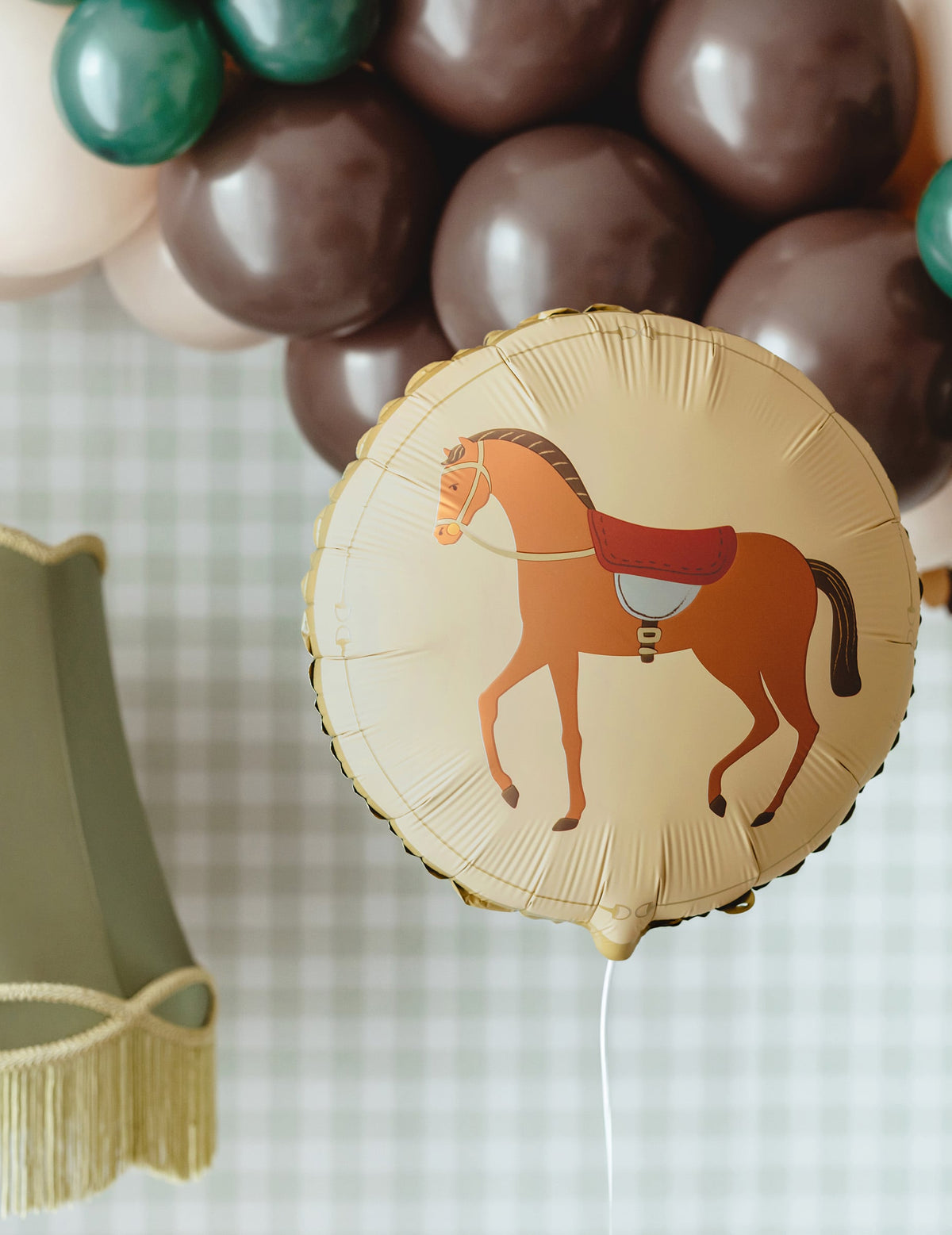 Balon de aluminiu cu cal