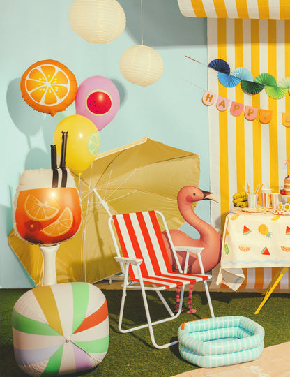 Balon din folie de aluminiu cocktail Spritz 34 x 100 cm