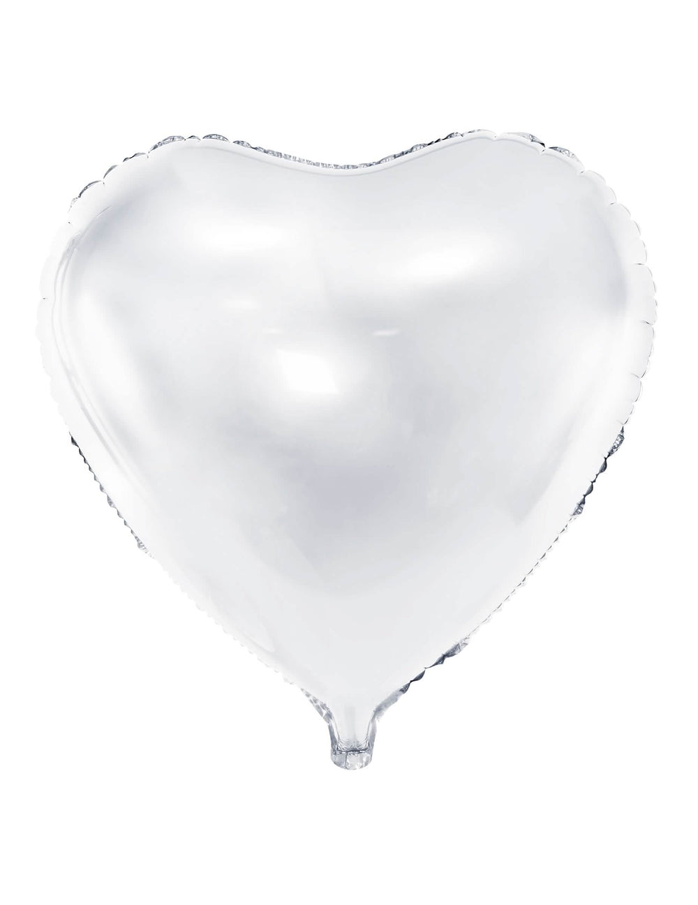 Balon din aluminiu în formă de inimă pentru petrecere alb cară-mă cu heliu