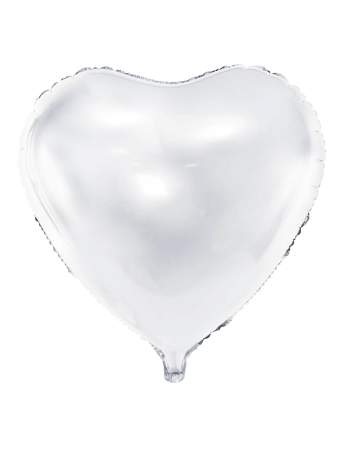 Balon din aluminiu în formă de inimă pentru petrecere alb cară-mă cu heliu
