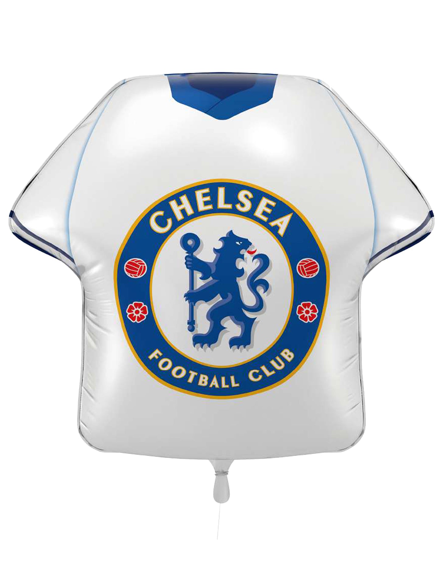 Ballon aluminium en forme de maillot Chelsea Football Club 52 x 51 cm