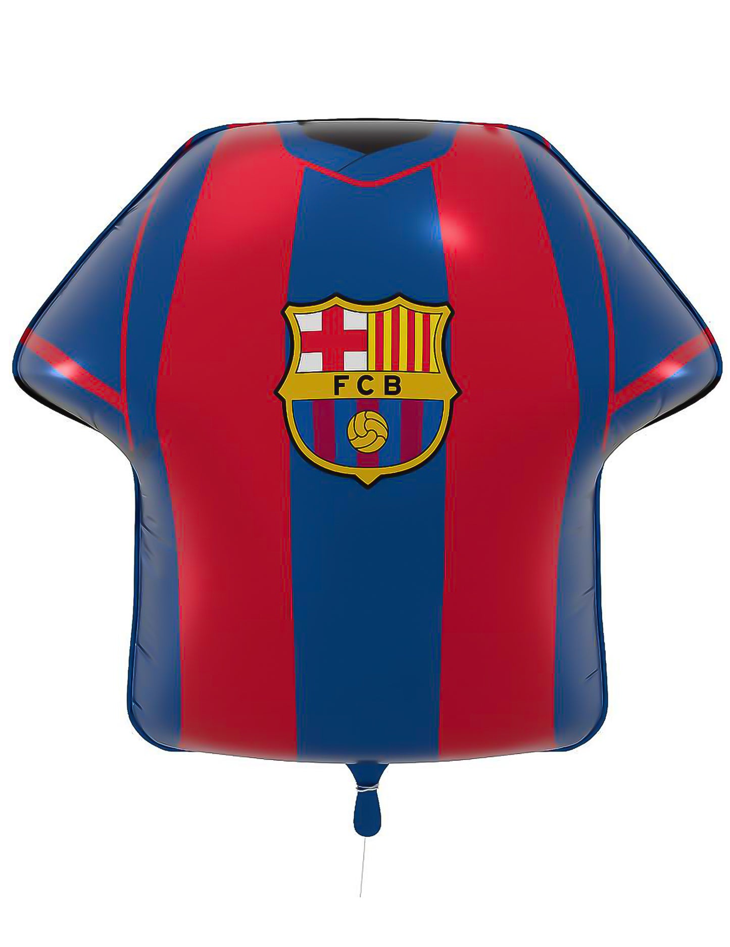 Ballon aluminium en forme de maillot FC Barcelone
