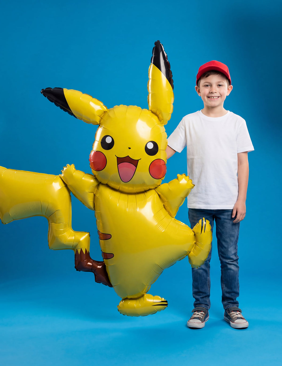 Balon folie Pikachu Pokémon™ 132 x 144 cm