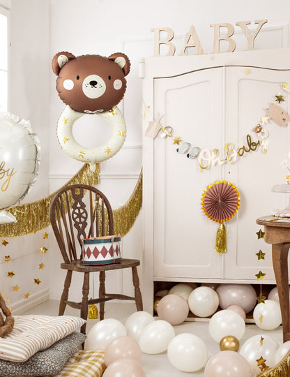 Ursul mic de balon din aluminiu, urs mic 61 x 88 cm