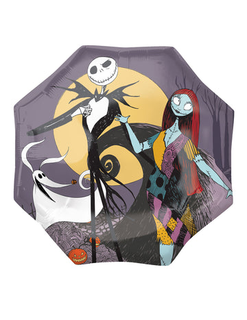 Jack și Sally Foil Balloon de la coșmarul înainte de Crăciun 43 cm