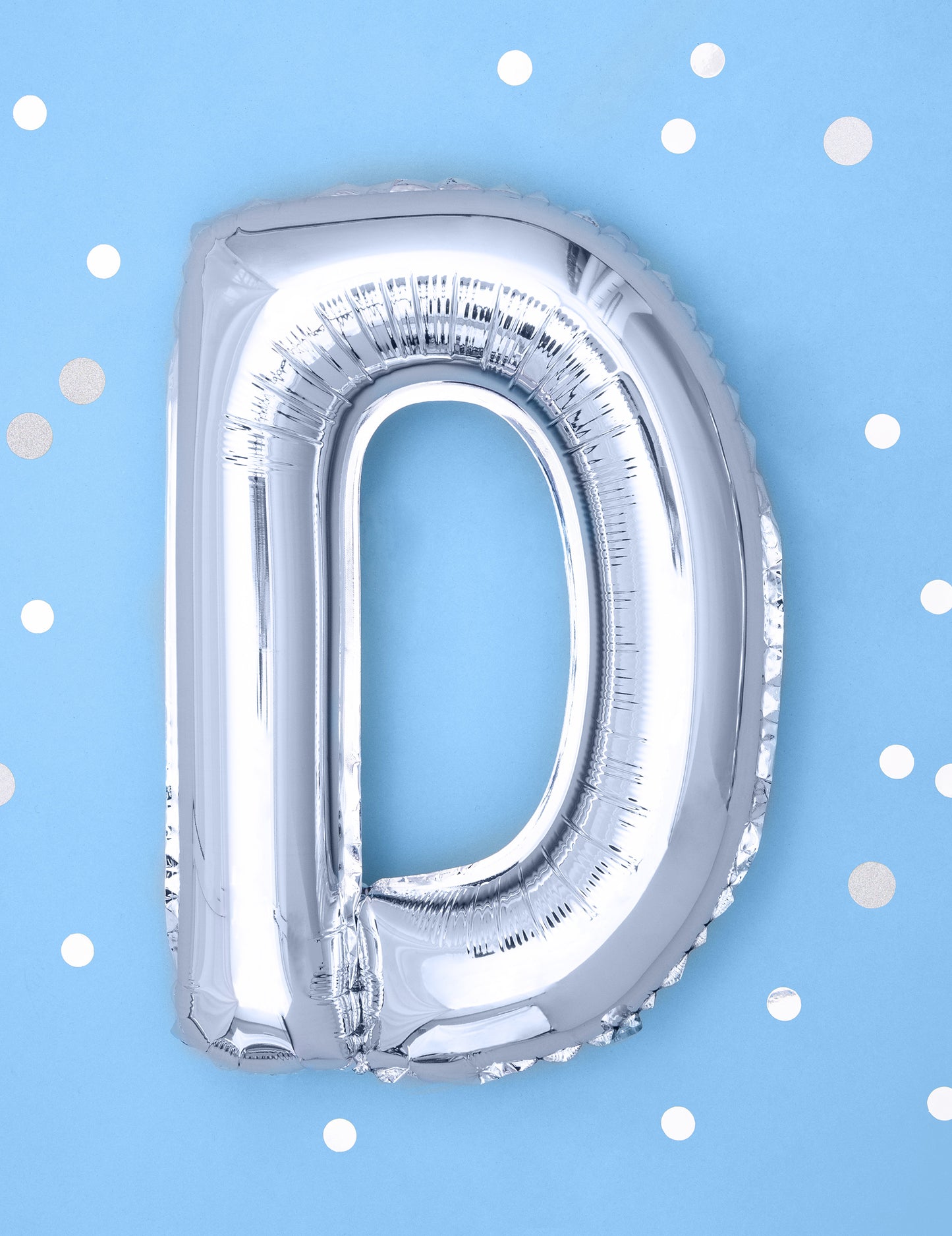 Bilă din aluminiu din aluminiu 32 cm Scrisoare de argint