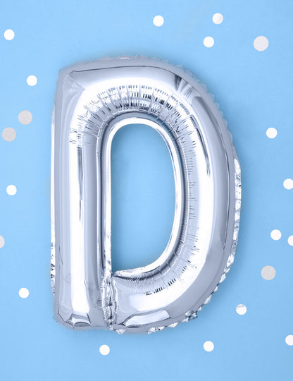 Bilă din aluminiu din aluminiu 32 cm Scrisoare de argint