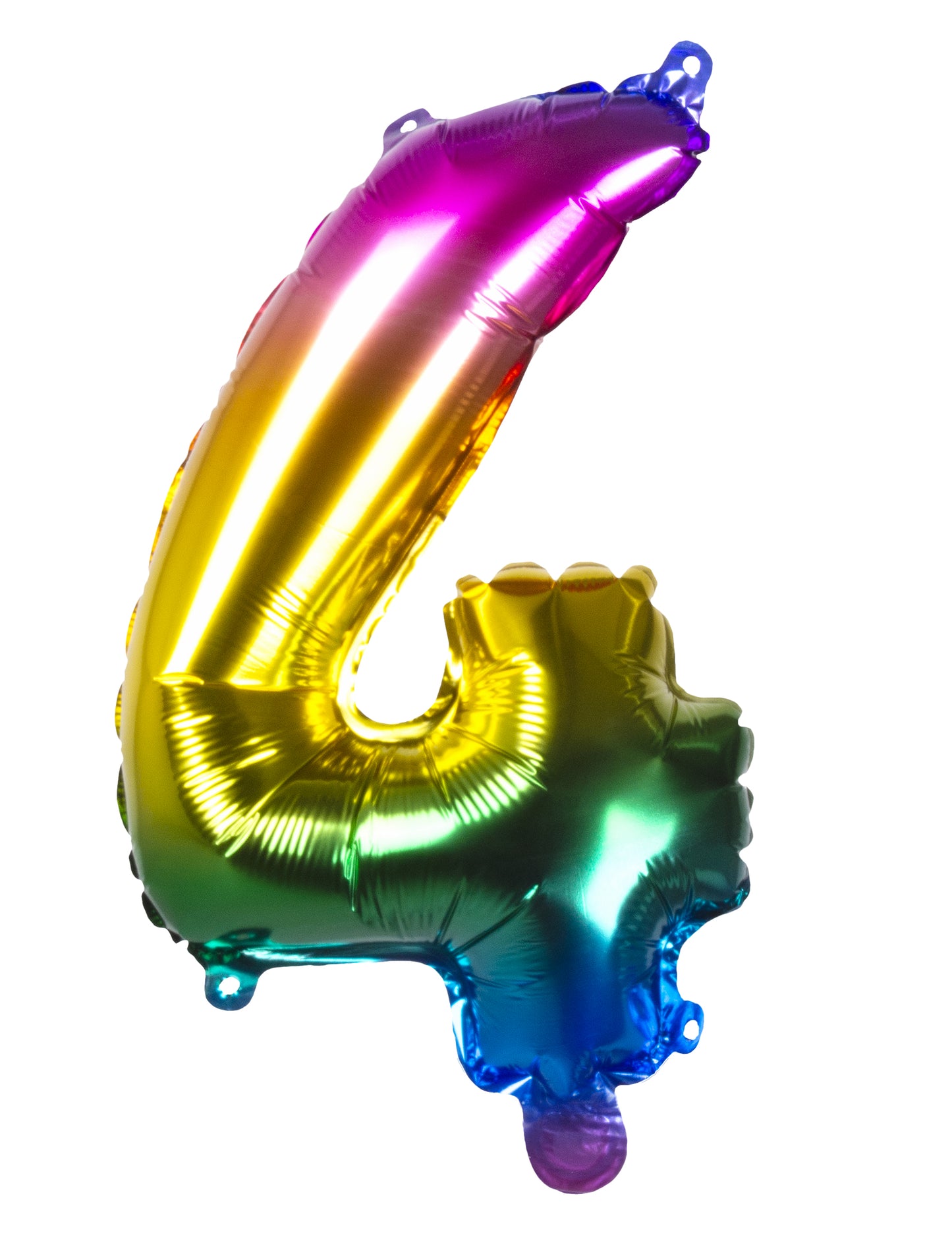 Bilă multicoloră de aluminiu 35 cm