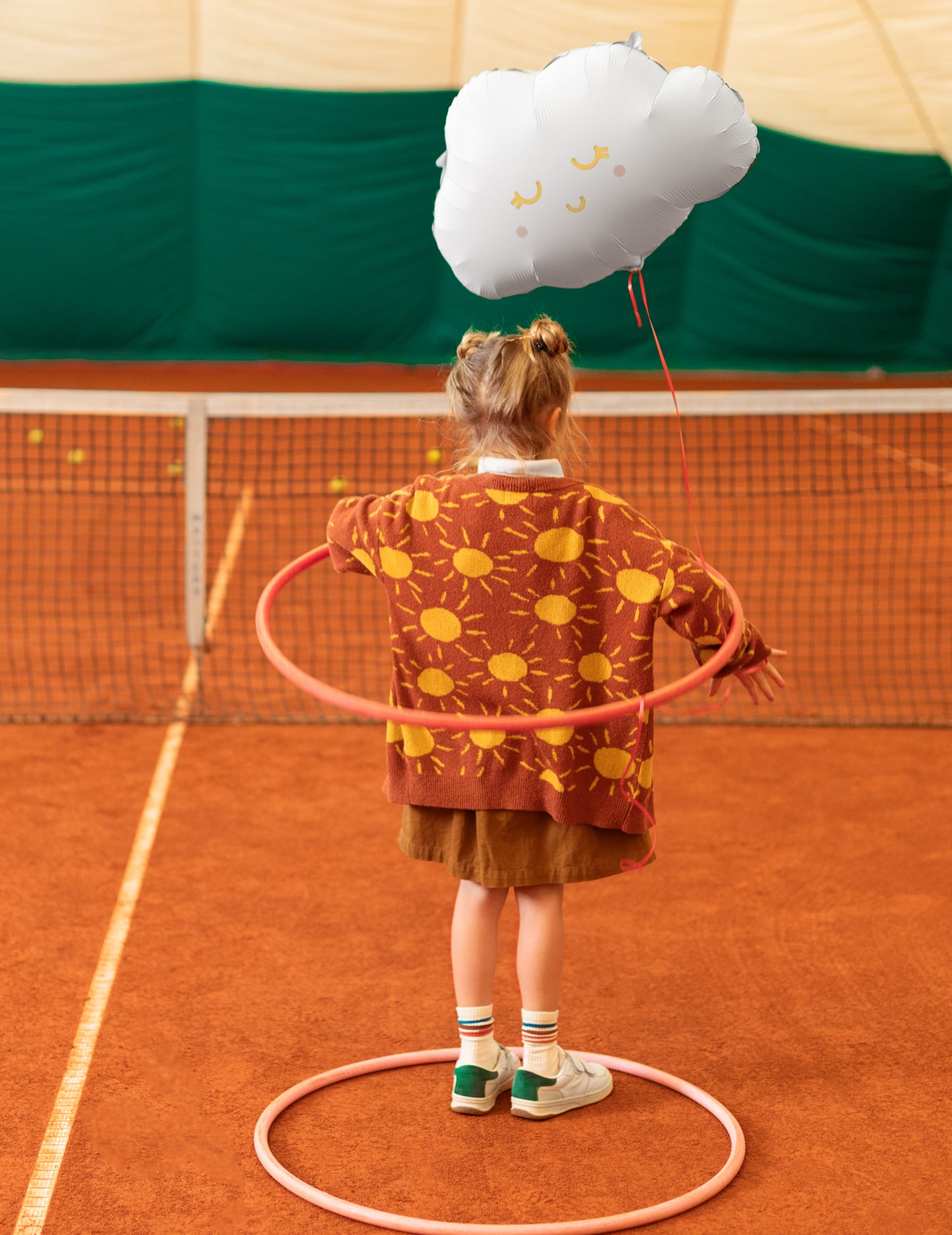 Balon din aluminiu Zâmbet Cloud 51 x 35,5 cm