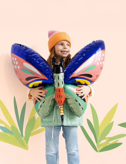 Balon din aluminiu Fluture 88 x 54 cm