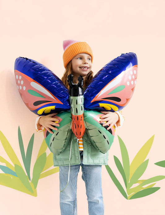 Balon din aluminiu Fluture 88 x 54 cm