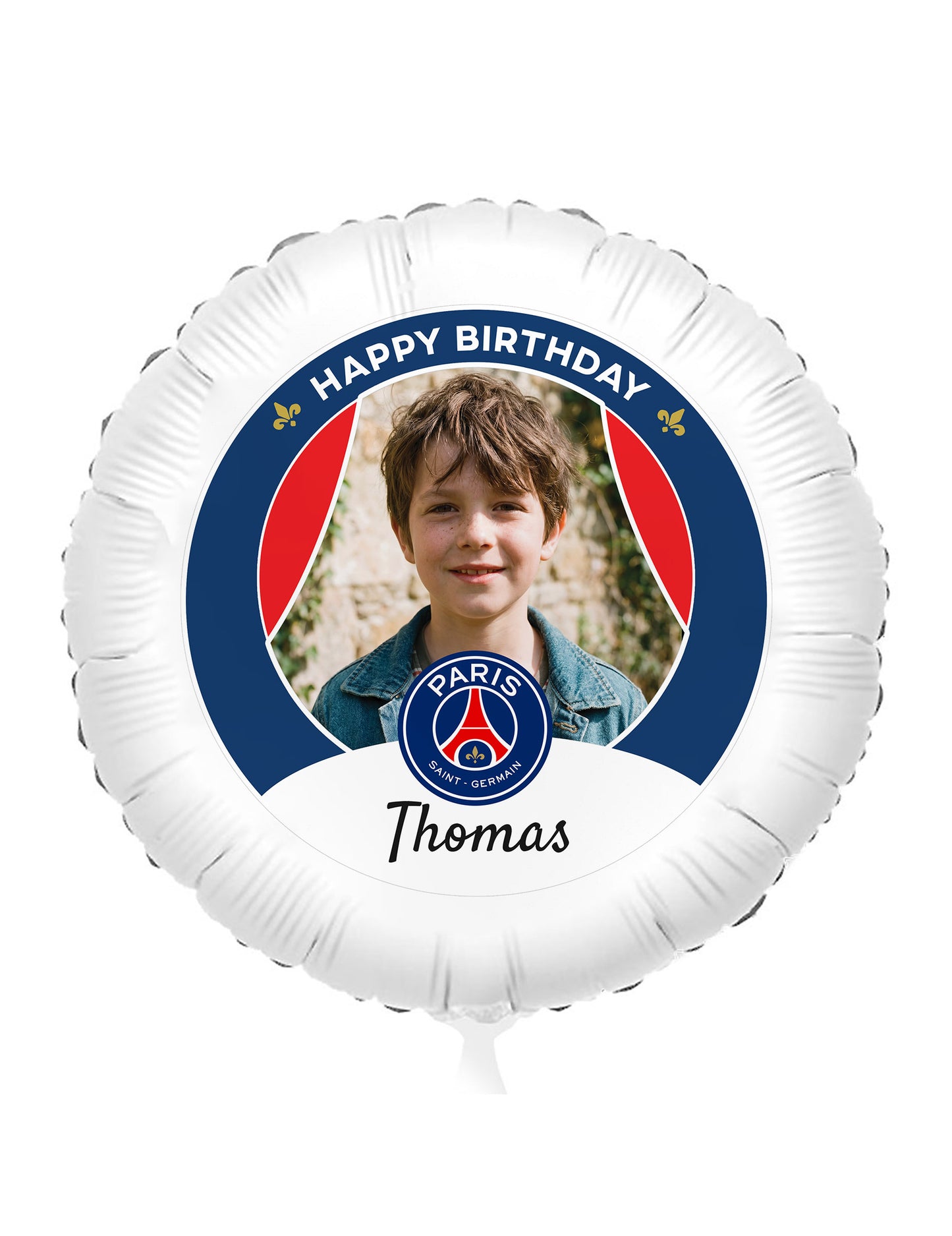 Balon din aluminiu personalizabil PSG 50 cm
