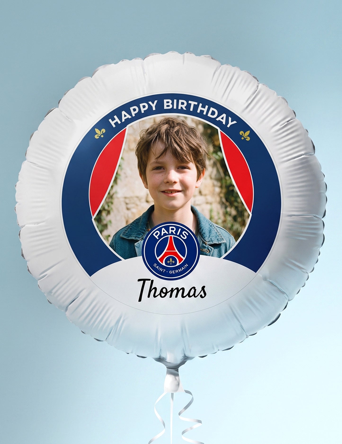 Balon din aluminiu personalizabil PSG 50 cm