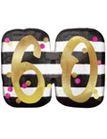 Decorațiune / Animație aniversară adult 60 de ani
