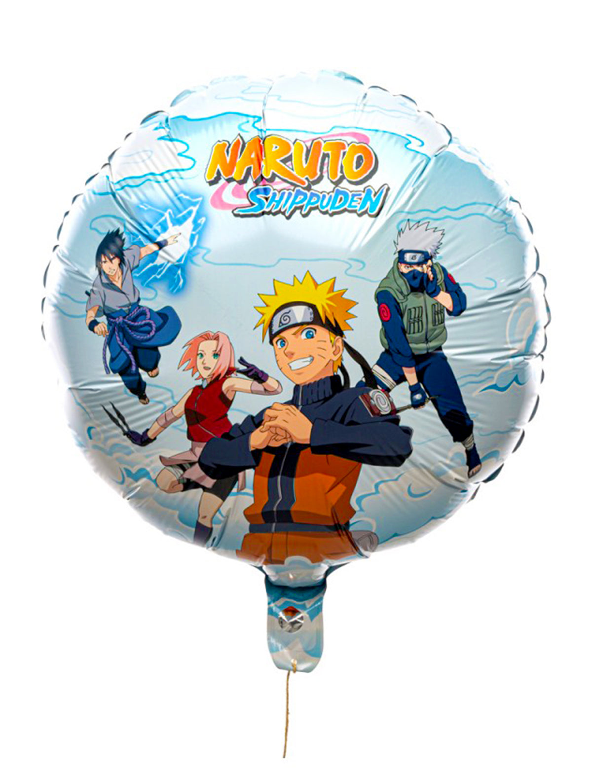 Balon rotund din aluminiu Naruto Shippuden™ 43 cm