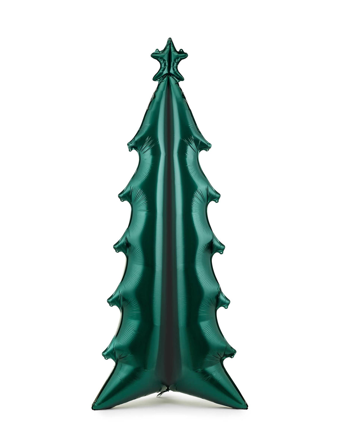 Balon din aluminiu Brad de Crăciun XXL verde 77 x 184 cm