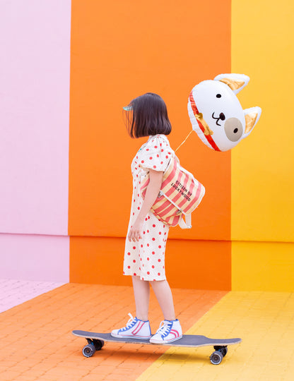 Minge de aluminiu cu cap de câine, 56 x 65 cm pentru ziua de naștere