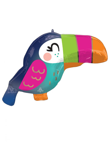 Balon folie tucan tropical 68 x 38 cm pentru ziua de naștere