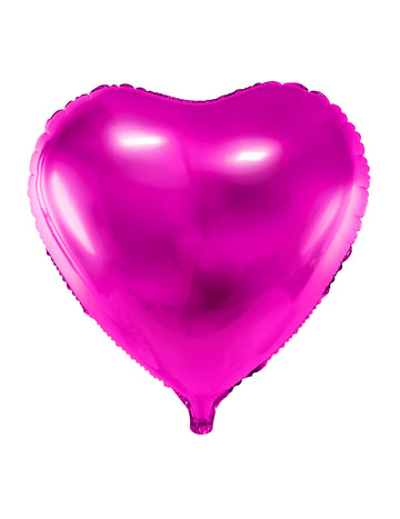 Bulloon de inimă roz strălucitor