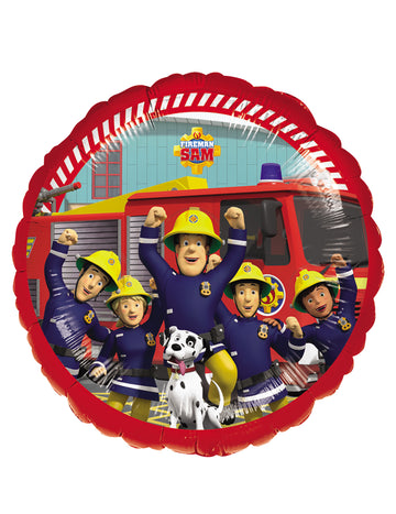 Balon din folie Sam Pompierul™ 43 cm 