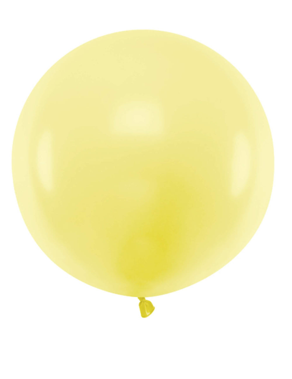 Balon din latex uriaș galben