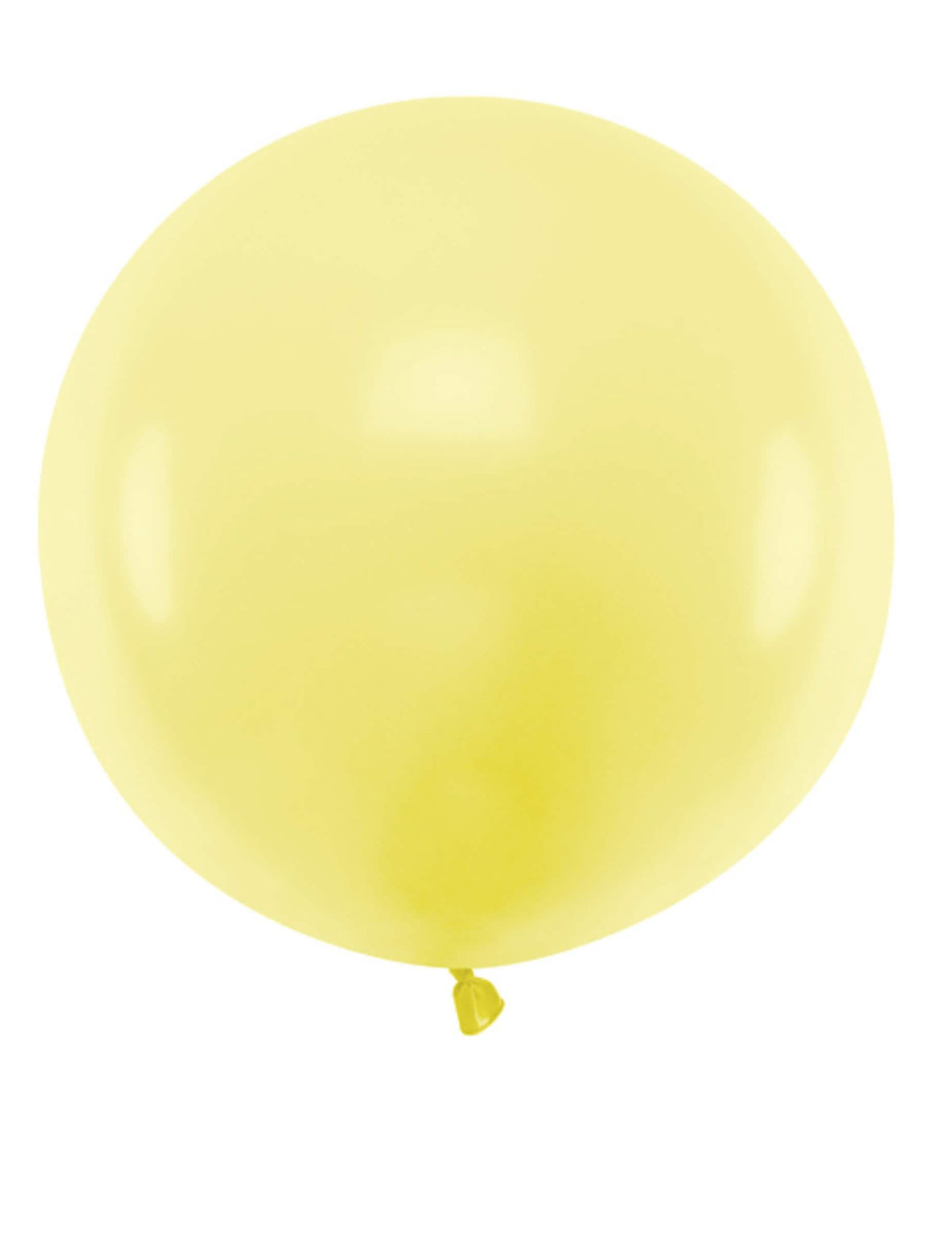Balon din latex uriaș galben